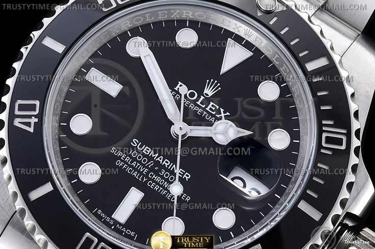 0324 Fashionable ROLSUB0417A – Submariner 116610LN 904L SS SS Blk CLEAN V2 VS 1047